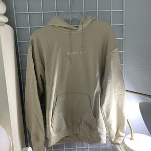 NWT beige missguided hoodie